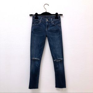 Citizens of Humanity Mid-Rise Skinny Crop Jeans